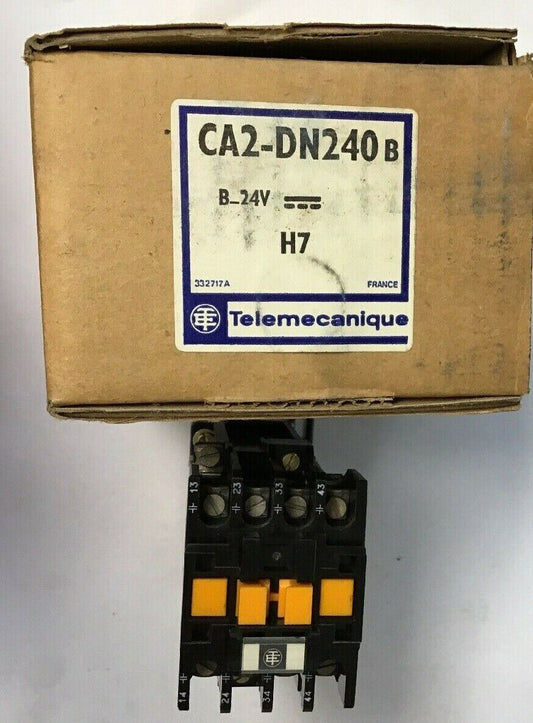 TELEMECANIQUE CA2-DN240B H7 CONTROL RELAY 600V W/LX7-D12