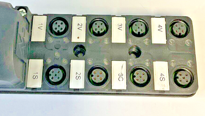 MURR ELEKTRONIK MVP12 DISTRIBUTION MODULE CLASS2 24VDC 7.5A 4A/CH