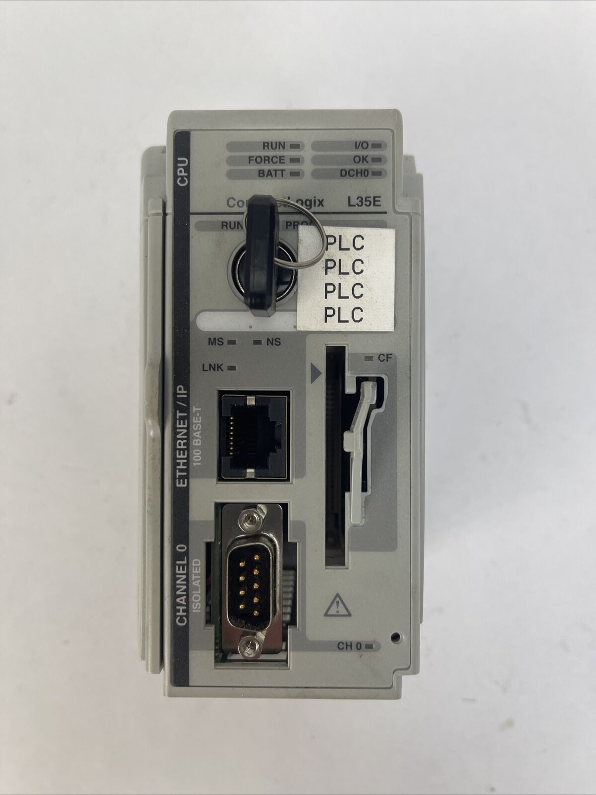 ALLEN BRADLEY 1769-L35E COMPACT LOGIX 1.5MB CONTROLLER SER A FW1.15 24VDC 0.09A