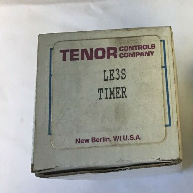 TENOR LE3S TIMER 5A 250VAC 50/60HZ 240VDC