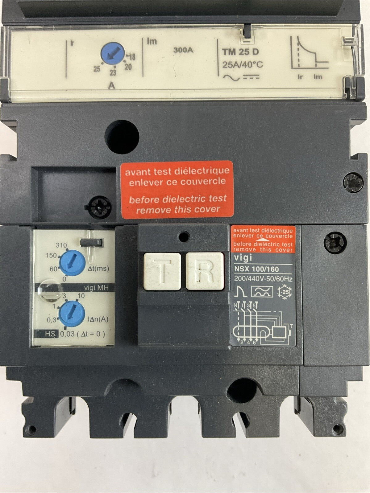 SCHNEIDER NSX 100-160-250 F/N/H/NA CIRCUIT BREAKER NSX 100F 600VAC