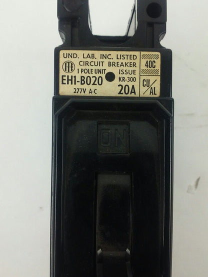 ITE EH1-B020 CIRCUIT BREAKER 20 AMP 1 POLE 277V