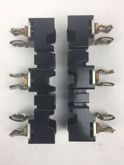 ALLEN BRADLEY 1491-N226 FUSE BLOCK 31-60 AMPS 250 VOLT 3 POLE SERIES A