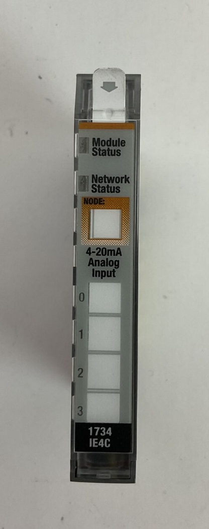 ALLEN BRADLEY 1734-IE4C SER C FW 3.004 4-20mA ANALOG INPUT MODULE