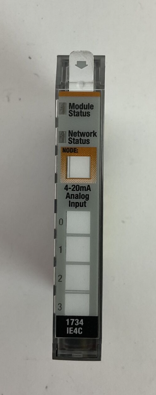 ALLEN BRADLEY 1734-IE4C SER C FW 3.004 4-20mA ANALOG INPUT MODULE