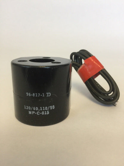 Asco Red Hat 96-817-1 Solenoid Valve Coil 120V/60HZ 110V/50HZ