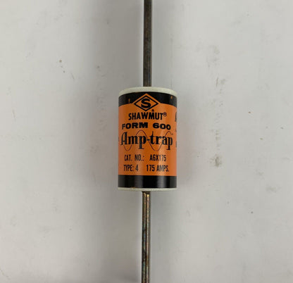 Shawmut Amp-trap A6X175 Form 600 Type 4 175A 600V Current-Limiting Fuse