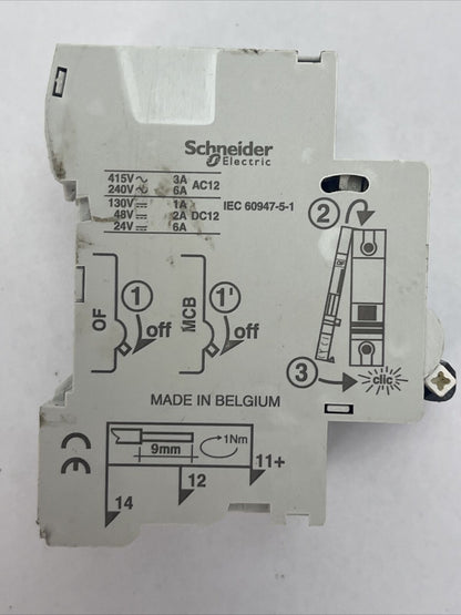 SCHNEIDER ELECTRIC C 5A 240VAC 125VDC 5A C60 MULTI 9 2POLE