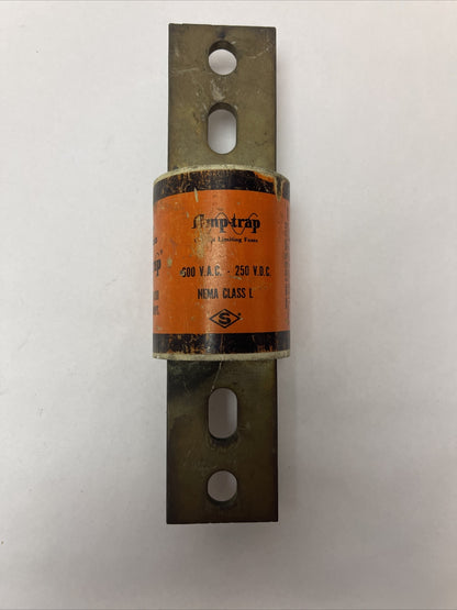 SHAWMUT A4BY1600 FORM 480 AMP-TRAP TYPE 55 1600AMPS FUSE