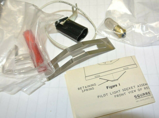 SQUARE D / 9999 PL-1 / PILOT LIGHT KIT / 110/120V / RED / NEW SURPLUS