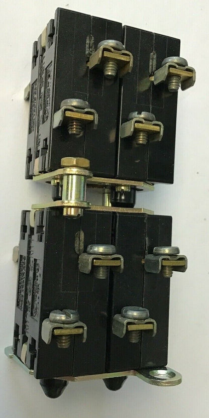 GENERAL ELECTRIC CR290U207 TANDEM BLOCK 600V 4N0-4NC NC CONT.