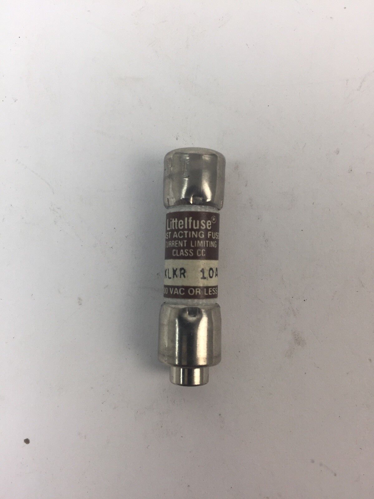 LITTELFUSE KLKR 10A FAST ACTING FUSE CURRENT LIMITING 600VAC 10A (LOT OF 3)