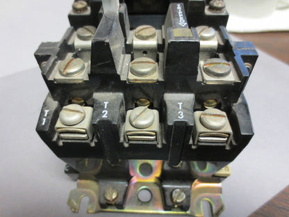 ALLEN-BRADLEY 509-BOD STARTER - NO COIL, NO HEATERS - w/ 42185-800-01