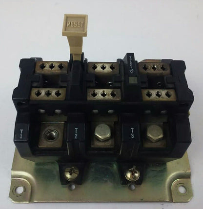 ALLEN BRADELY 592-DOV16 SERIES A OVERLOAD RELAY MISSING SCREWS, BOLTS, RELAY
