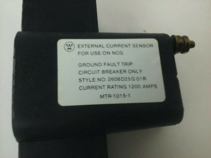WESTINGHOUSE 2608D25G01R MTR-1015-1 EXTERNAL CURRENT SENSOR 1200A