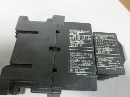 KLOCKNER-MOELLER DIL 0 M + 31 DIL M RELAY / CONTACTOR ASSEMBLY