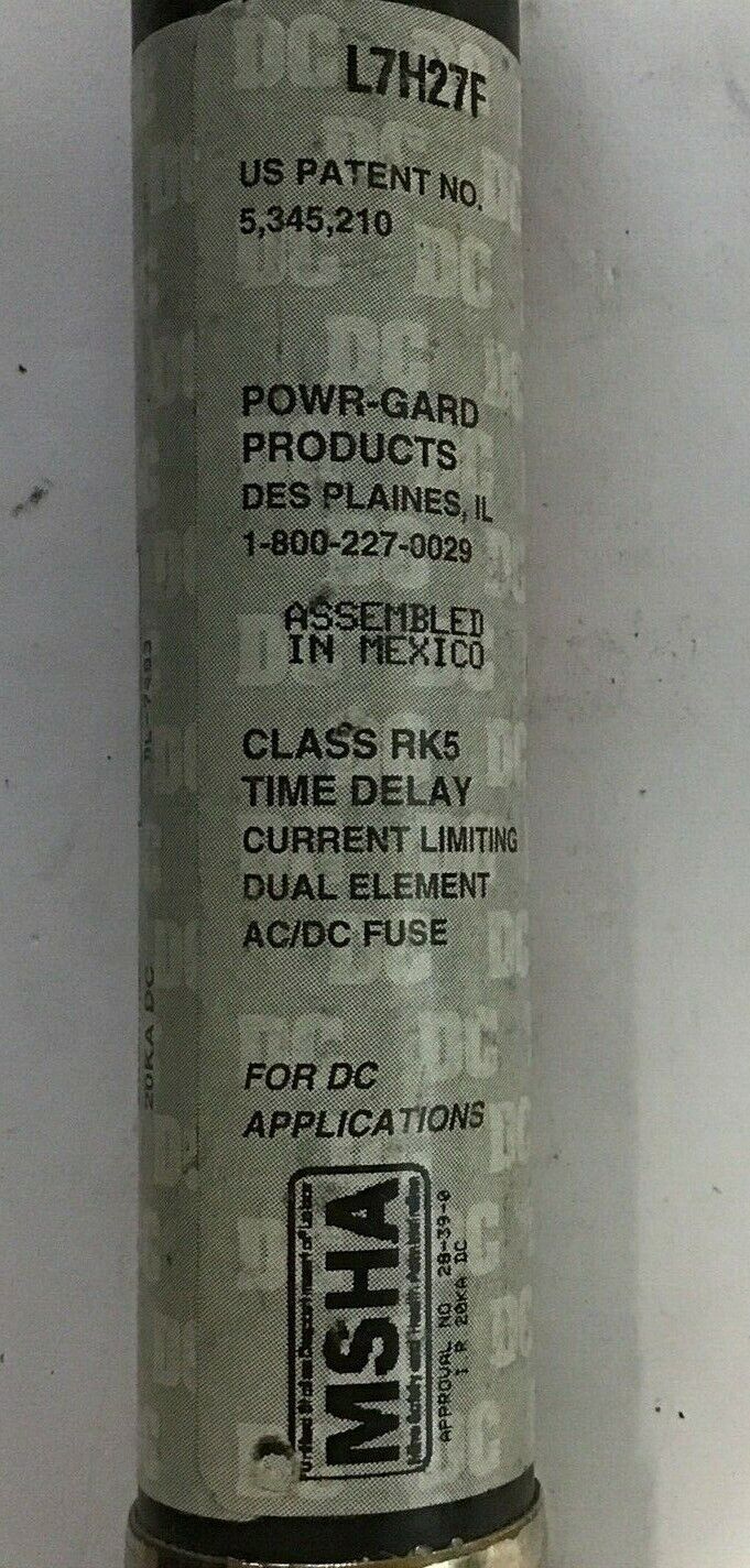 LITTLEFUSE IDSR 40 INDICATOR FUSE 75-600VAC POWR-GARD CLASS RK5 ***LOTOF3***