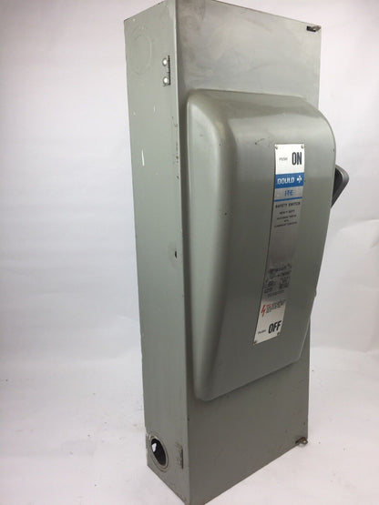 GOULD NF354 VACU-BREAK SWITCH WITH CLAMPMATIC CONTACTS 200 AMPS 600 VAC 3 PHASE