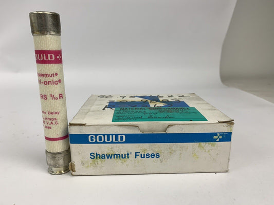 Gould Shawmut Tri-Onic TRS 3/10R 3/10A 600V Fuse "Lot of 10"