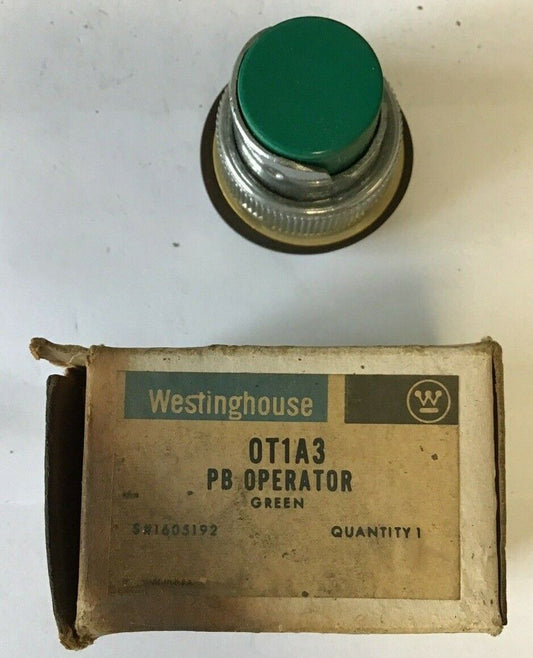 WESTINGHOUSE OTIA3 PUSHBUTTON OPERATOR GREEN