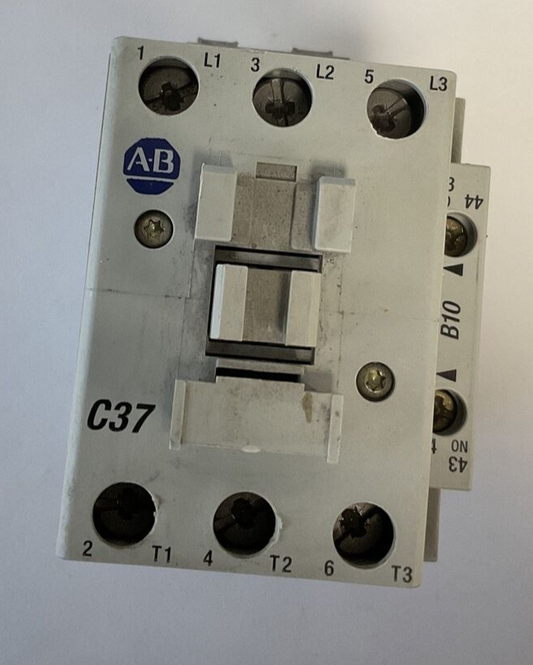 ALLEN BRADLEY 100-C37*00 CONTACTOR SER.B W/100-S SER.A W/100-FSC280 SER.A
