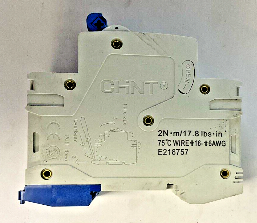 CHINT NB1-63 D16 CIRCUIT BREAKER 480VAC ***LOTOF2***