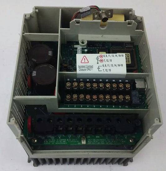 ALLEN BRADLEY 1305-BA03A SER. C, AC DRIVE, INPUT: 380/460V, 2.2A, 50/60HZ, PARTS
