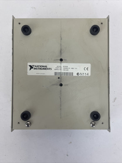 NATIONAL INSTUMENTS SCB-69 182469C-01 SHIELDED I/O BLOCK REV 2.2