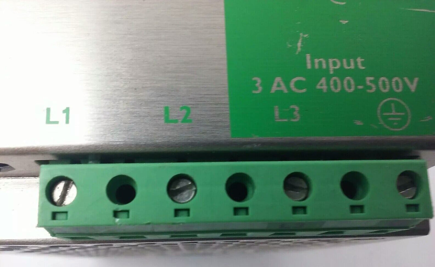 PHOENIX CONTACT POWER SUPPLY,QUINT-PS-3X400-500AC/24VDC/10 , ADJUST 22.5-28.5V