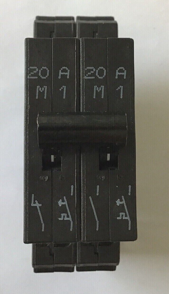 PHOENIX CONTACT TMC 2 M1 12 20A CIRCUIT BREAKER 65VDC 480VAC