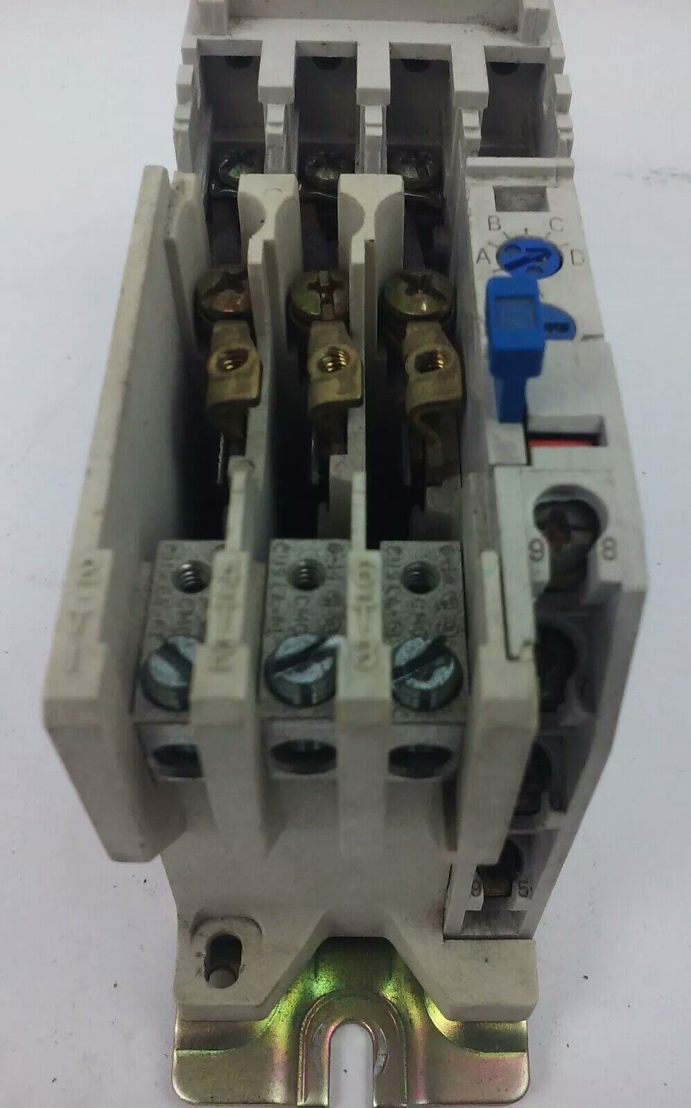 CUTLER HAMMER CE15ANS3, CONTACTOR, 7A, 600V, 3PH, 3P, 5H.P., W/ C306DN3, USED