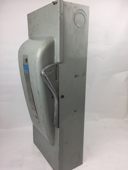 GOULD JU324 VACU-BREAK SWITCH WITH CLAMPMATIC  CONTACTS 200 AMPS 3 PHASE 240 VAC