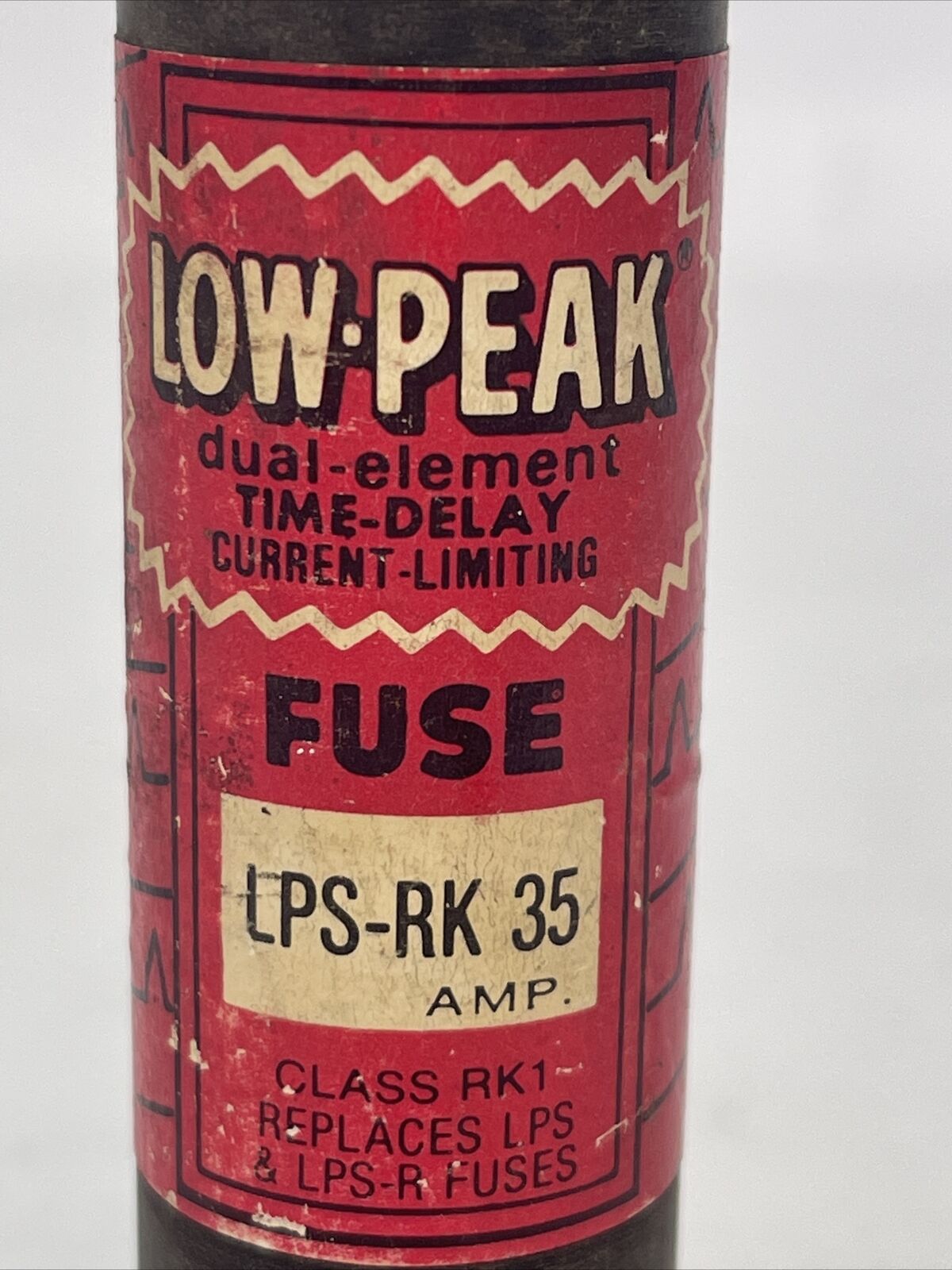 BUSS LPS-RK-35 LOW-PEAK DUAL ELEMENT TIME DELAY FUSE 600VAC 35AMP (LOT OF 10)