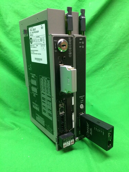 ALLEN BRADLEY 1785-L60L/E PROCESSOR MODULE REV. H01 W/ 1785-ENET A