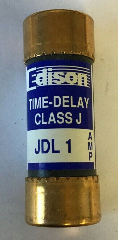 EDISON JDL1 TIME DELAY CLASS J 600VAC TYPE D 200KA ***LOTOF8***