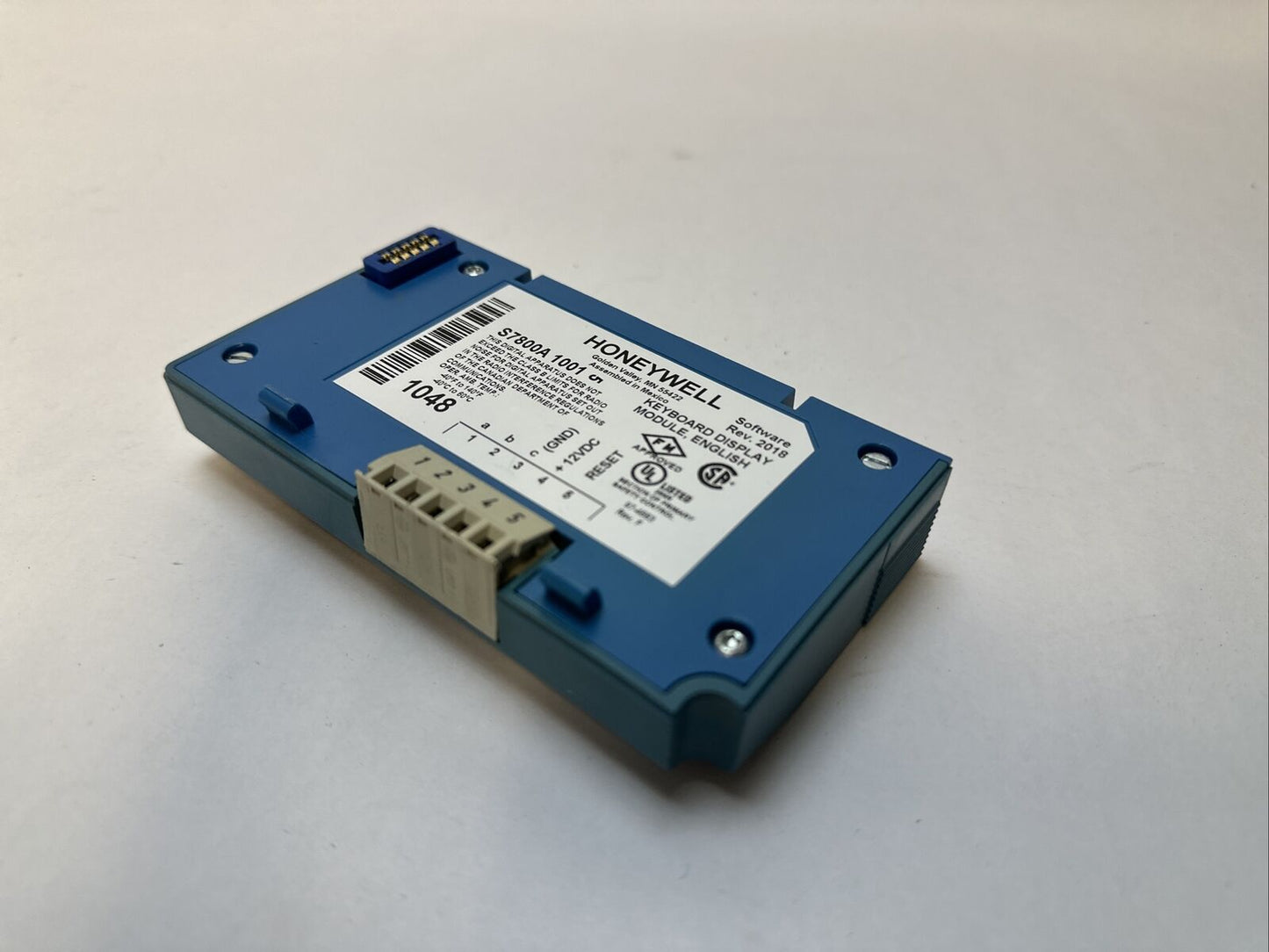 HONEYWELL S7800A1001 BURNE CONTROL REV 2018 R7849A1023 ULTRAVIOLET FLAME AMP