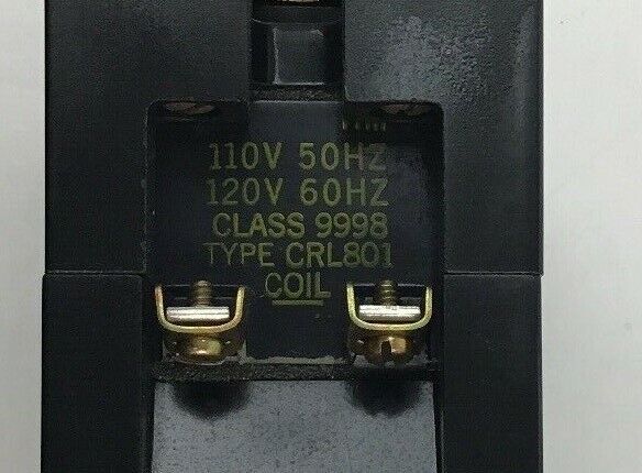 SQUARE D 8501 L0-30 MAGNETIC CONTROL RELAY SER.A COIL120-60/110-50 MM