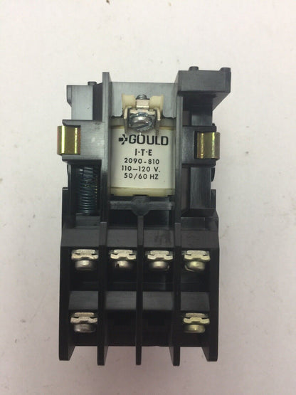 GOULD 2190-E60AA MOD A GENERAL PURPOSE RELAY 300VAC 10A 2090-810 COIL 110-120V