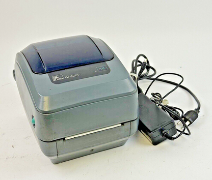 ZEBRA - GK420T - THERMAL LABEL PRINTER - USB ETHERNET - POWER CORD INCLUDED