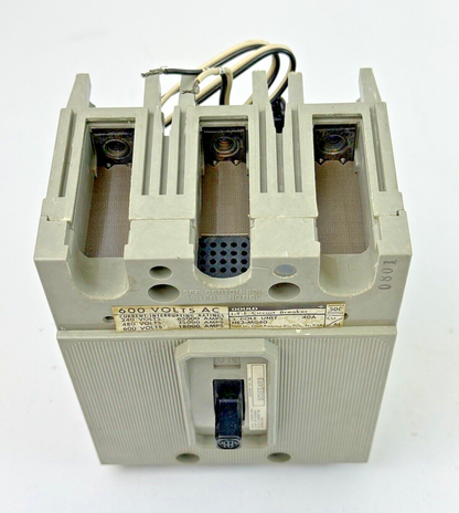 GOULD - HE3M040 - CIRCUIT BREAKER - 40A/3 POLE/600VAC & S01EE4R3 SHUNT TRIP