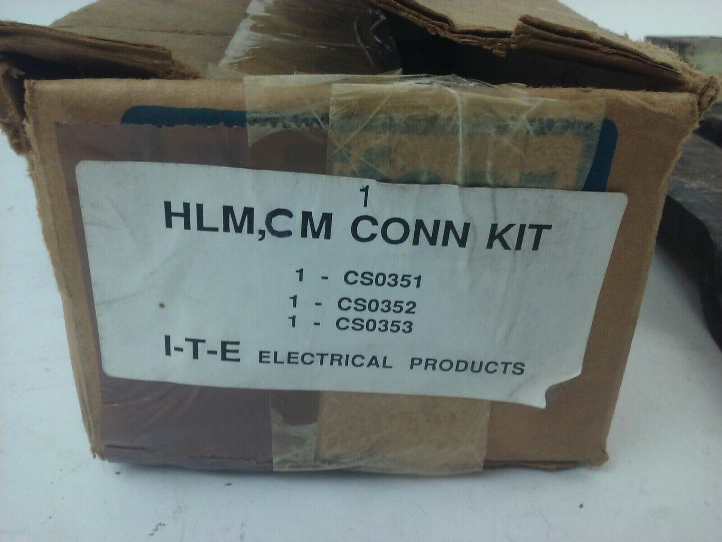 ITE HLM, CM CONNECTOR KIT CS0351 CS0352 CS0353