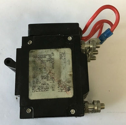CARLINGSWITCH CAX-X0-01-750-121-D CIRCUIT BREAKER 250V 50/60HZ