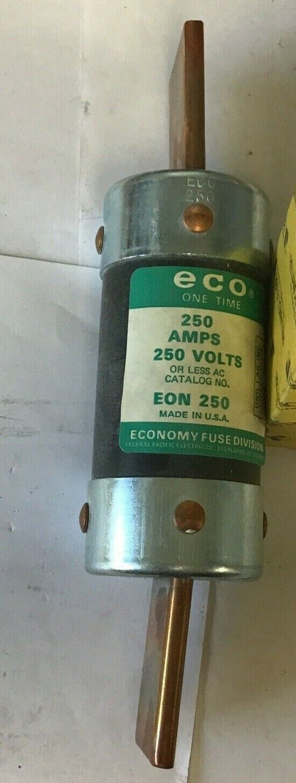 ECONOMY EON250 ECO FUSE 250V 250A RELIANCE FUSE ***LOTOF3***