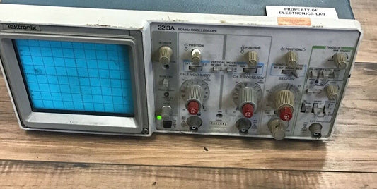 TEKTRONIX 2213A ANALOG OSCILLOSCOPE 250VAC