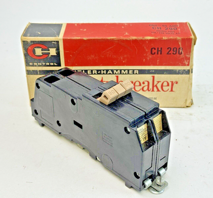 CUTLER-HAMMER - CH290L - CIRCUIT BREAKER - 2 POLE/ 90 A/ 240 VAC/ CH290 LONG-NEW