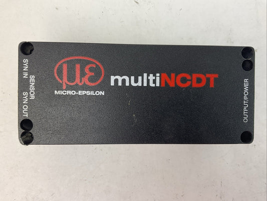 MICRO-EPSILON DT119(05)-U12SW-A-C4-DC24V INDUCTIVE SENSOR MULTINCDT