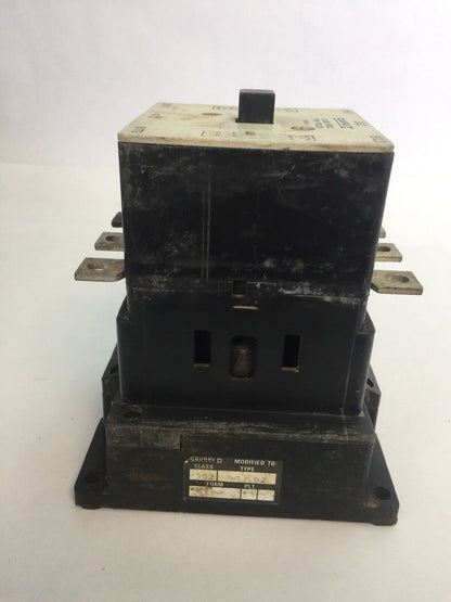 SQUARE D 8502 PG3.00 CONTACTOR 600VAC 100A 60HP 3 POLE 3 PHASE