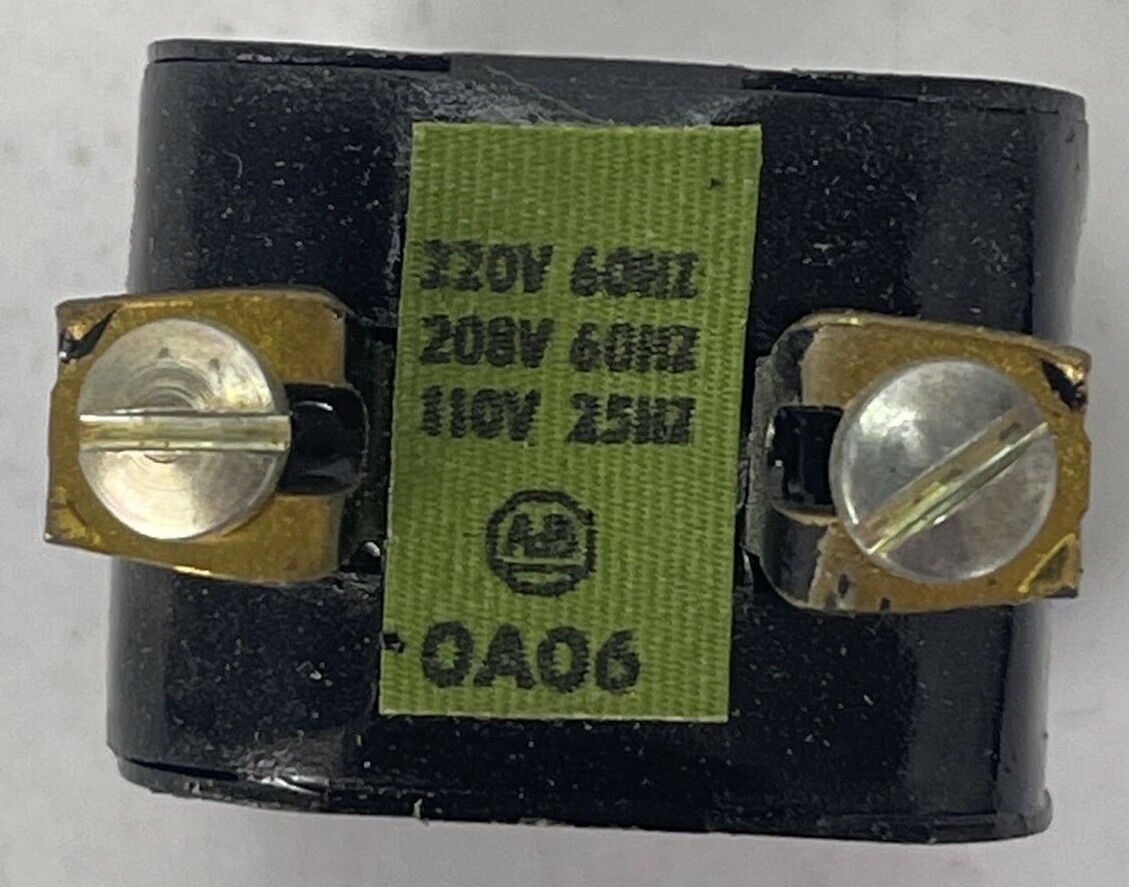 ALLEN BRADLEY OAO6 COIL 220/208V 60HZ 110V 50HZ