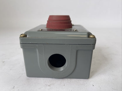 WESTINGHOUSE 5664D20G02 SDW PUSHBUTTON STATION 600V AC/DC NEMA 4 STANDARD DUTY