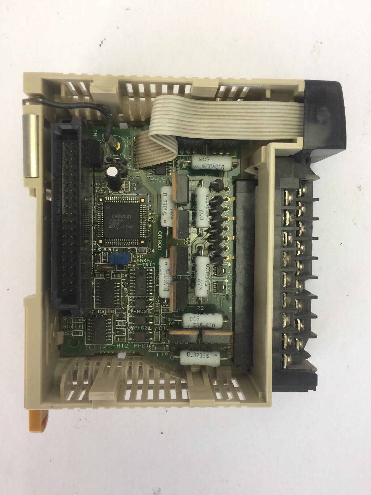 OMRON CQM1-OD215 OUTPUT UNIT MODULE 24VDC 1A/POINT 4A/UNIT 8POINTS